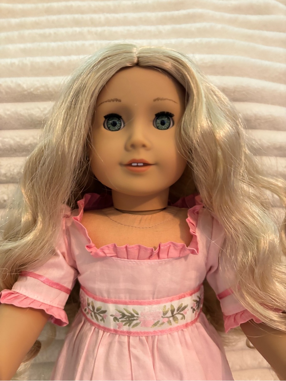 American Girl Caroline Abbott Doll in Light Pink Outfit - Picture 5 of 14